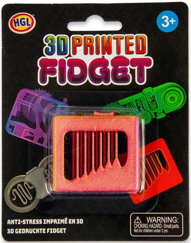 3D PRINTED FIDGET ASSORTED