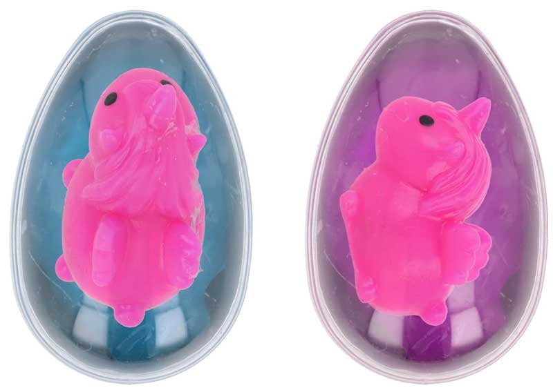 EGG UNICORN GIANT W/BABY ASSORTED