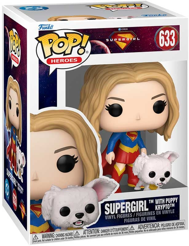 FUNKO POP & BUDDY: SUPERGIRL WITH PUPPY KRYPTO