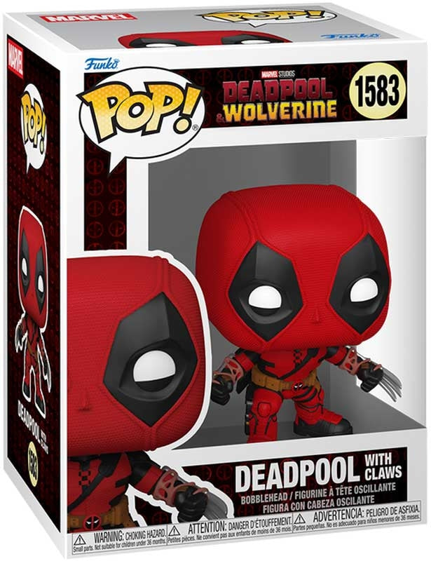 FUNKO POP MARVEL: DEADPOOL 3 - DEADPOOL WITH WOLVERINE CLAWS