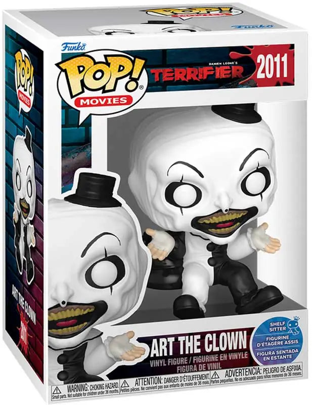 FUNKO POP MOVIES: TERRIFIER - ART THE CLOWN - SHELF SITTER