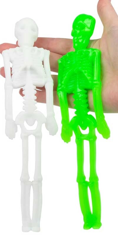 SCRUNCHEMS STRETCHY SQUISHY SKELETON ASSORTED