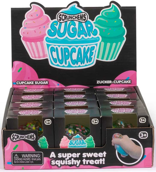 SCRUNCHEMS SUGAR CUPCAKE ASSORTED