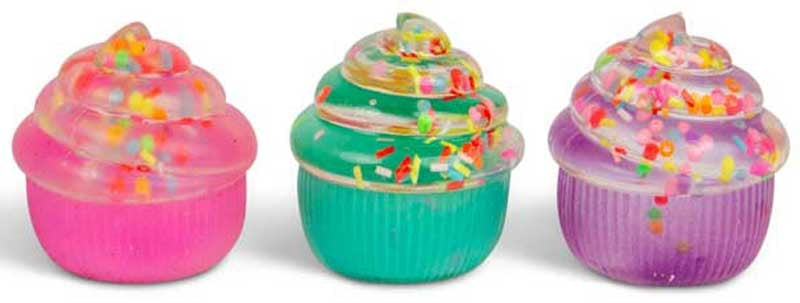 SCRUNCHEMS SUGAR CUPCAKE ASSORTED