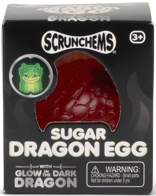 SCRUNCHEMS SUGAR DRAGON EGG ASSORTED