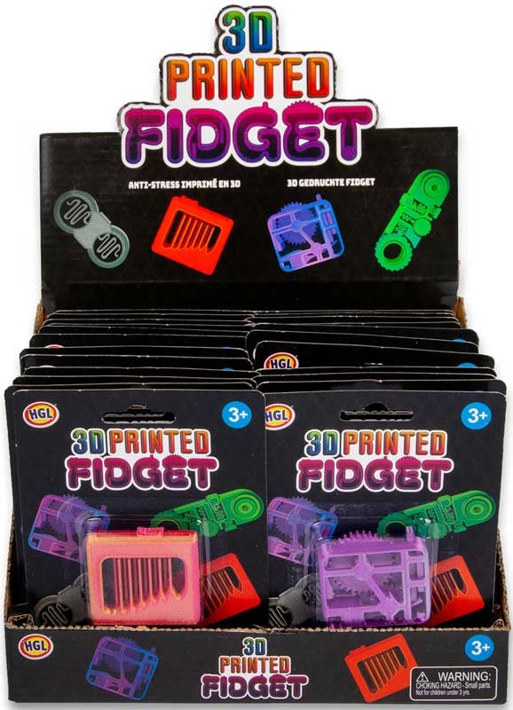 3D PRINTED FIDGET ASSORTED