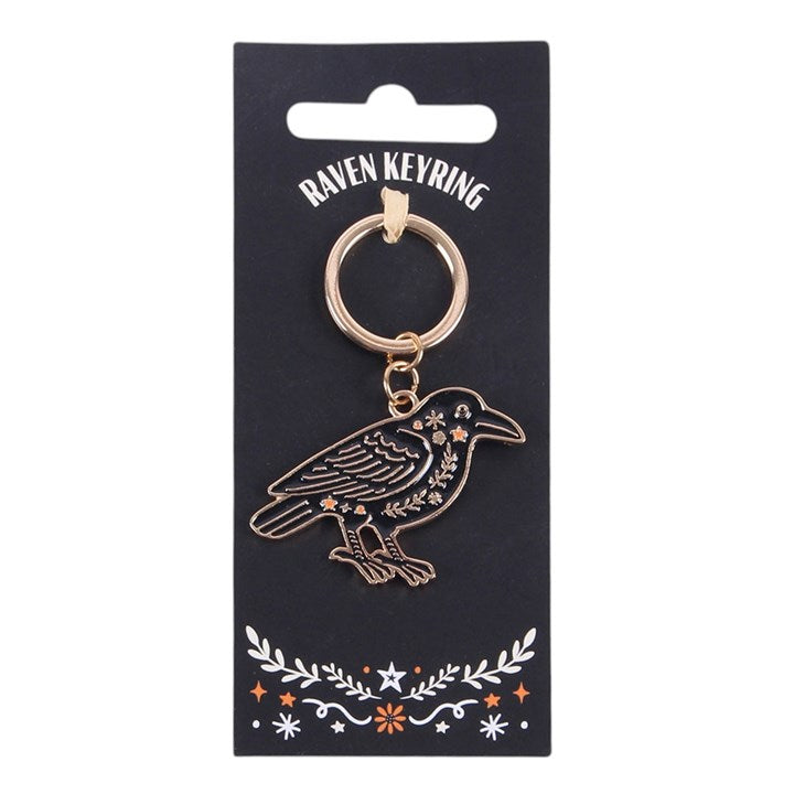 Frightful Folk Raven Keyring