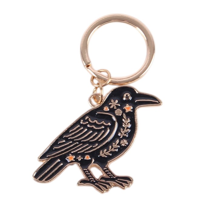 Frightful Folk Raven Keyring