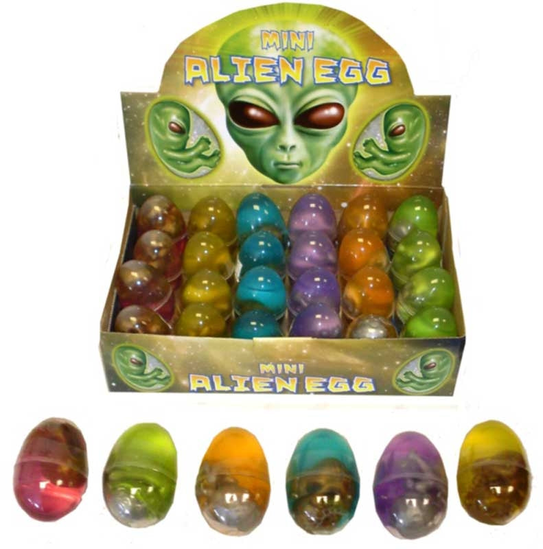 4 x MINI BABY ALIEN EGGS