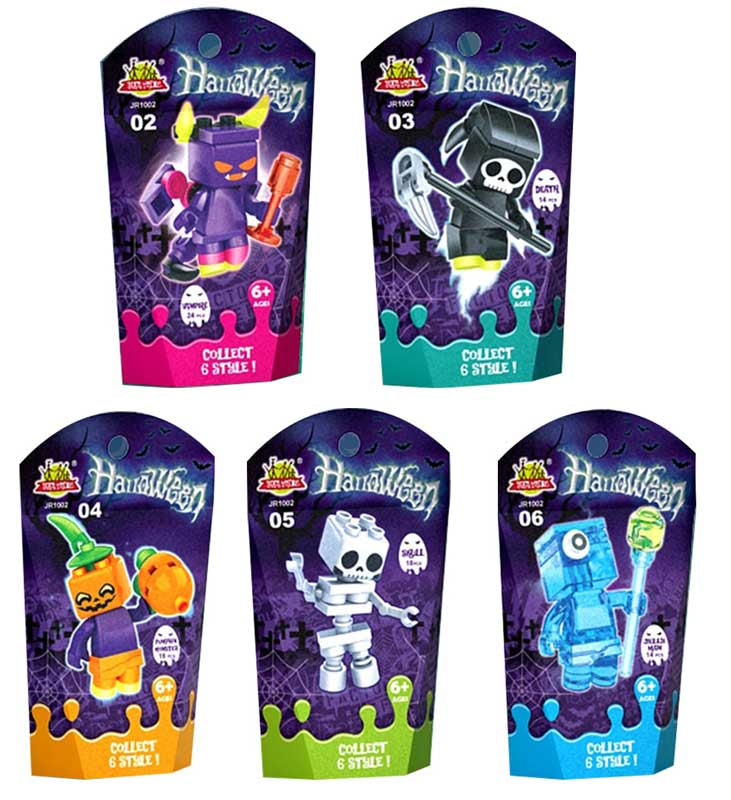 BLOCKS HALLOWEEN KIT ASSORTED
