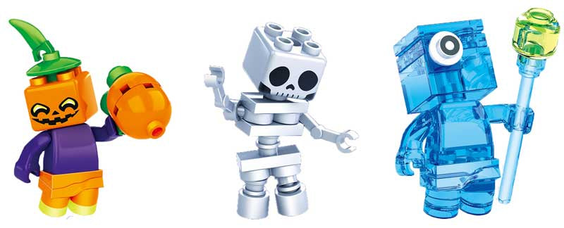BLOCKS HALLOWEEN KIT ASSORTED