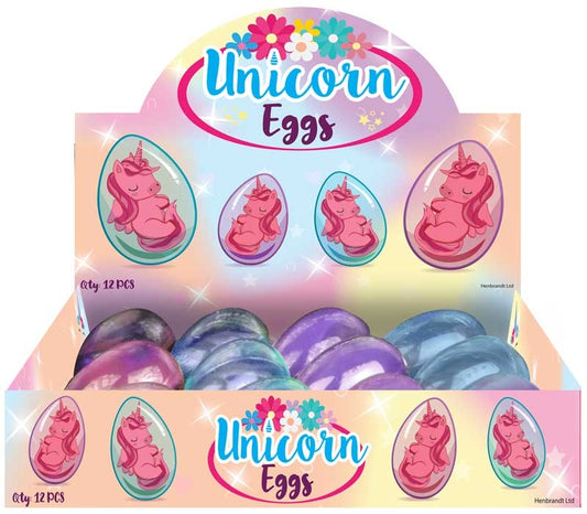 UNICORN EGG AND BABY ASSORTED