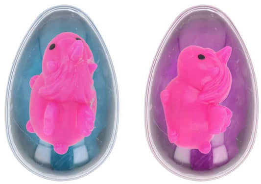 EGG UNICORN GIANT W/BABY ASSORTED