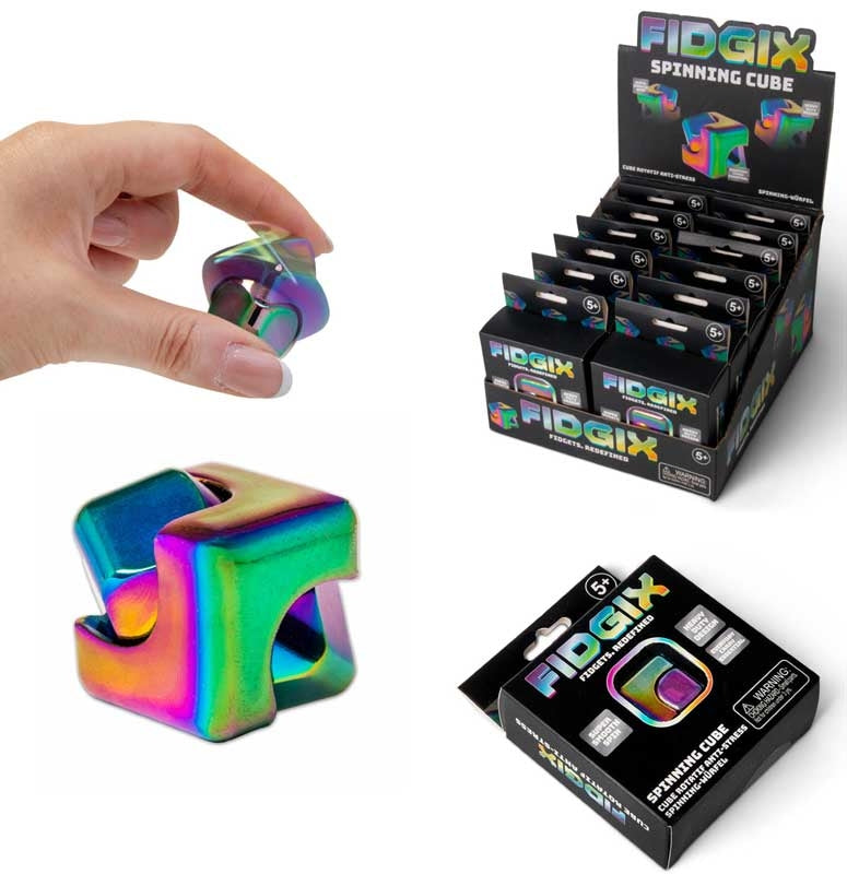 FIDGIX SPINNING CUBE