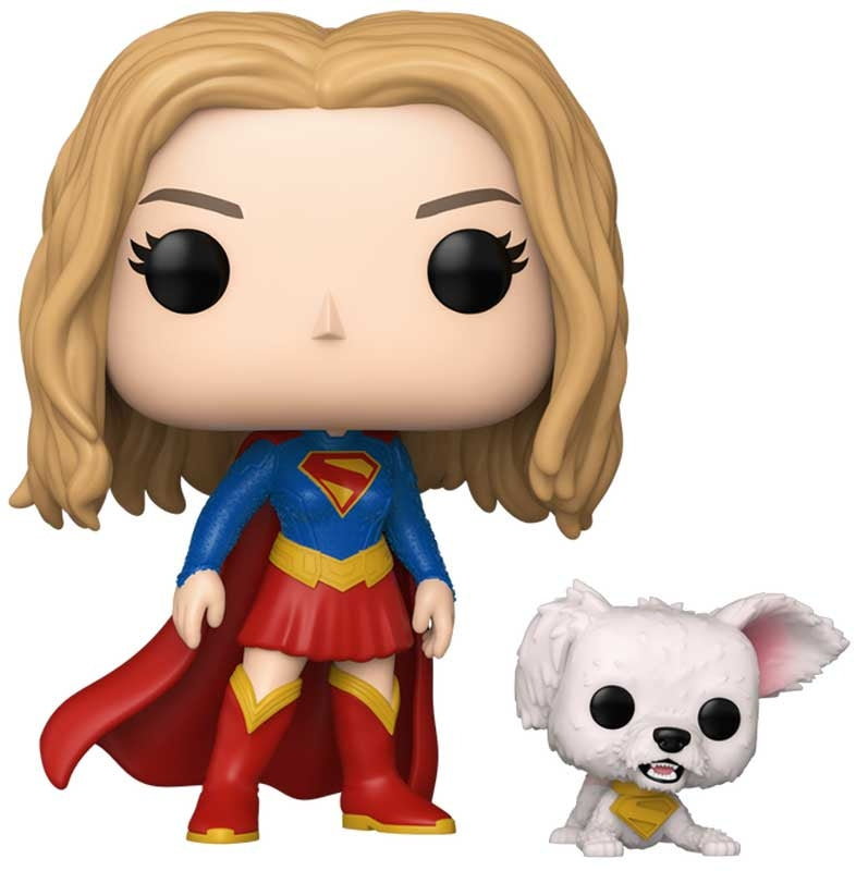 FUNKO POP & BUDDY: SUPERGIRL WITH PUPPY KRYPTO