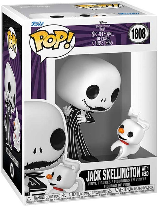 FUNKO POP & BUDDY: THE NIGHTMARE BEFORE CHRISTMAS - JACK & ZERO