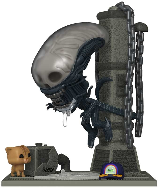 FUNKO POP DELUXE: ALIEN - XENOMORPH HOVERING AND JONESY