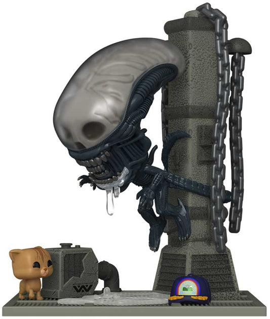 FUNKO POP DELUXE: ALIEN - XENOMORPH HOVERING AND JONESY