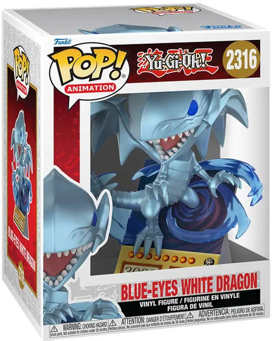 FUNKO POP PREMIUM: YGO - BLUE EYES DRG - CARD