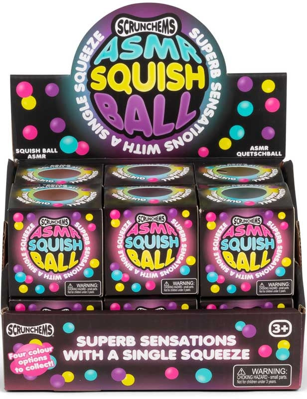 SCRUNCHEMS ASMR SQUISHBALL ASSORTED