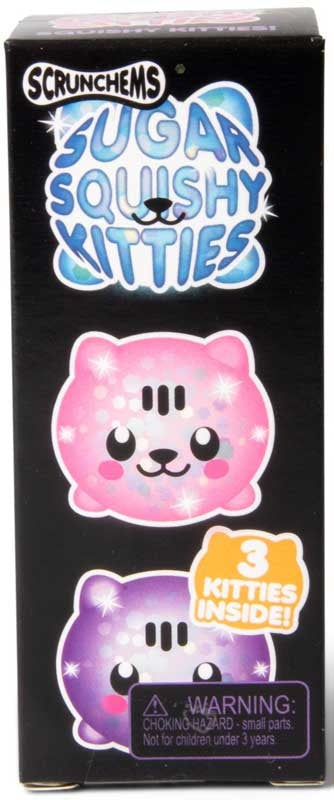 DIDDY SUGAR SQUISHY KITTIES - 3PK
