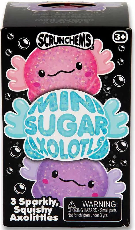 SCRUNCHEMS MINI SUGAR AXOLOTLS ASSORTED
