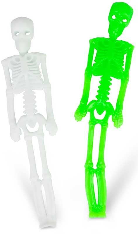 SCRUNCHEMS STRETCHY SQUISHY SKELETON ASSORTED